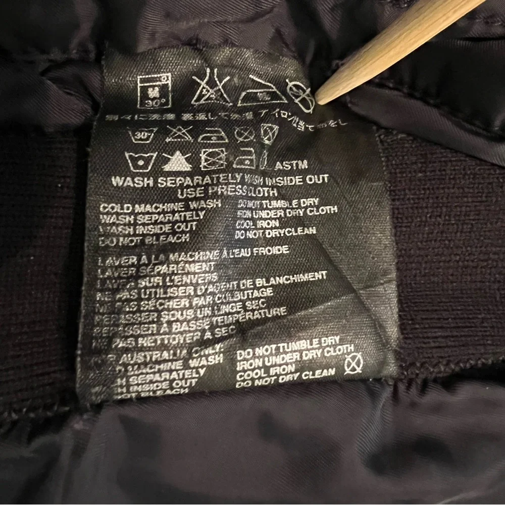 🎉HP🎉 PRADA Black Nylon Double Zip Jacket - Size 40/Small - Picture 11 of 15